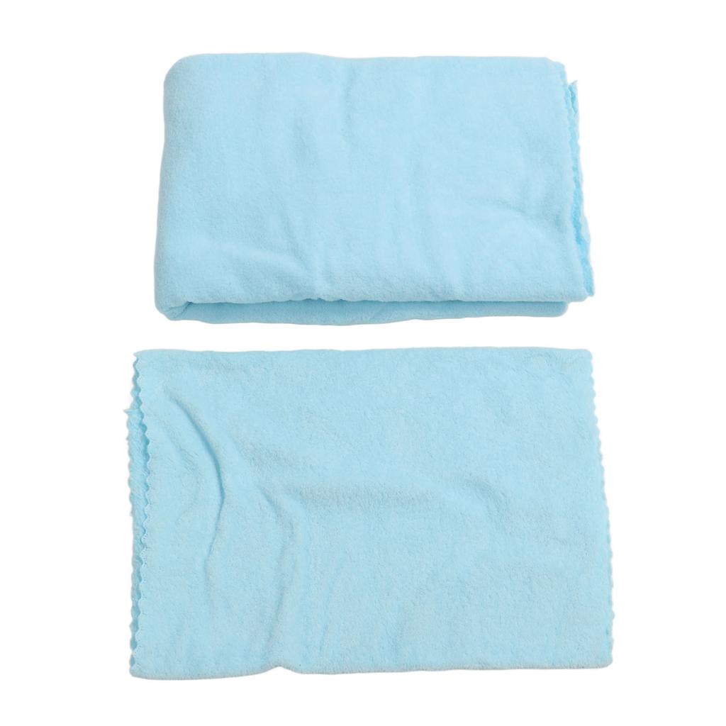 Towel Set Coral Velvet Highly Absorbent Hand Towel and Bath Towel with Gift Bag for Wedding Engagement Housewarming