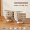ZISIZ 'Abundance Fish' Ceramic Rice Bowl Set