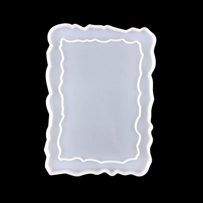 DIY Retro Picture Frame Resin Mold Relief Photo Frame Silicone Mold Epoxy Resin Casting Molds for Home Decorations