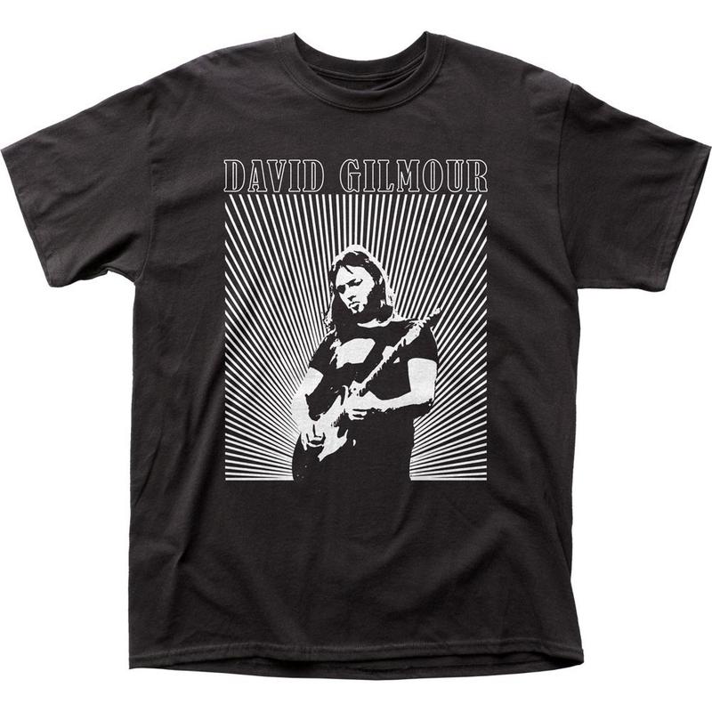 

David Gilmour Gilmour Live Unisex T-shirt Music Classic Rock Band Tee New Black L