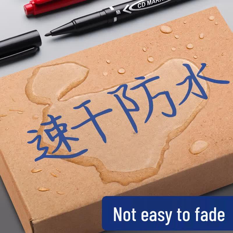 Dual-Tip Oil-Based Marker Pen