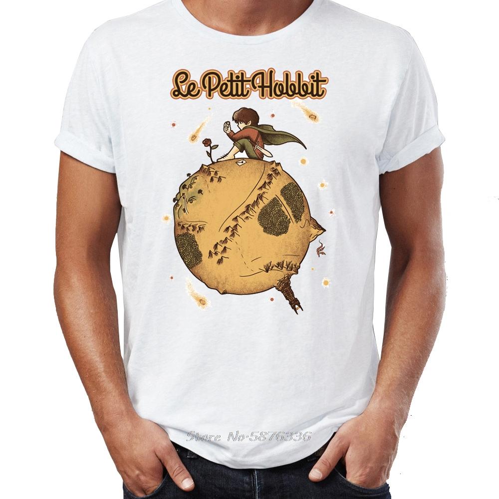 Mens T Shirt Vincent Van Gogh The Starry Night With Middle Earth Sauron Tower Printed Tees