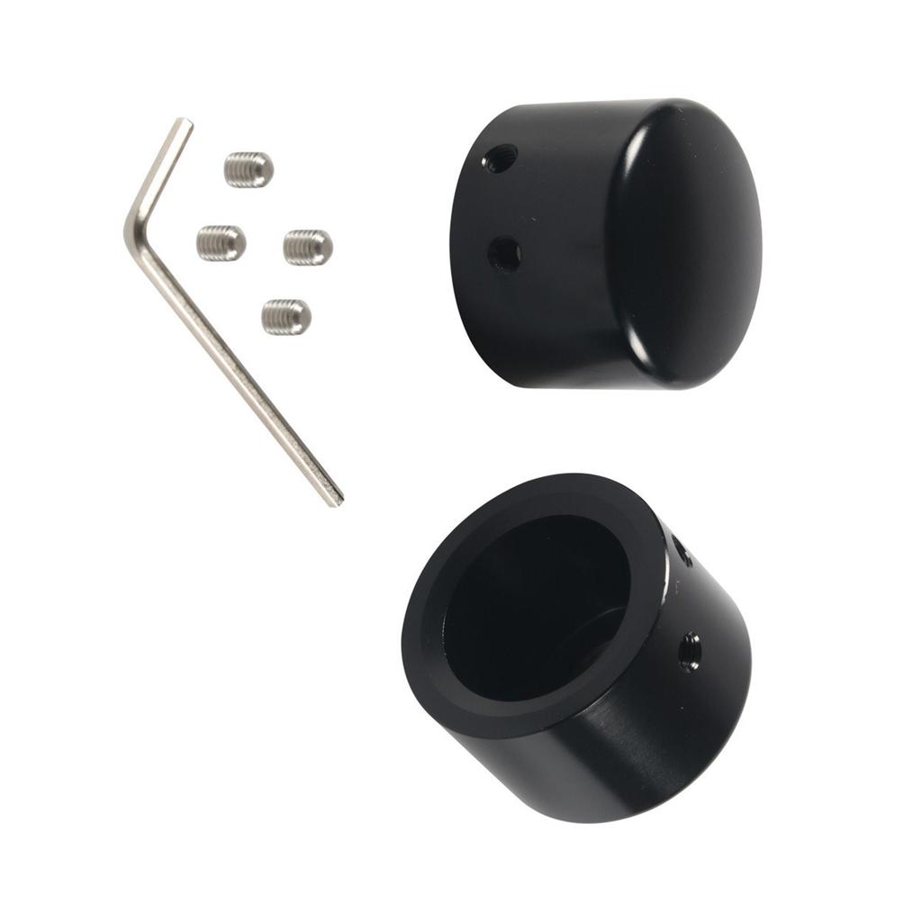Motorcycle Front Axle Nut Covers, Left & Right Front Axle Caps for 883/1200 48