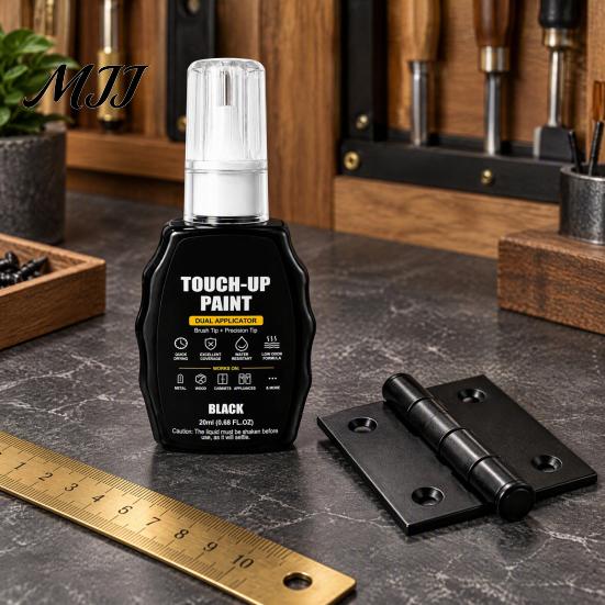 Chrome Finish Touch Up Repair Pen, Car Wheels Rims Paint Portable Marker Surfaces Restoration Tool for Automotive Trim Silver Scratch