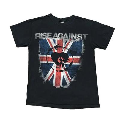 Hot Rise Against Band Punk Rock Hudba Černé Tričko S až 5XL ZL613 Unisex Tričko