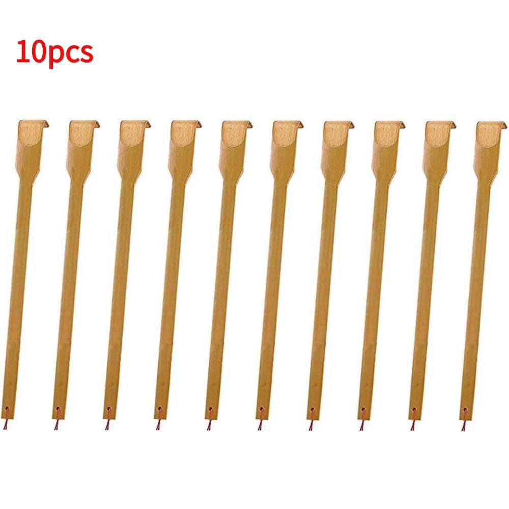 Bamboo Made Itching And Scratching Device Home Massage Anti Itch And Back Scratching Rake Massage Stick Backscratcher Massager