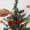36pc/set Christmas Felt Wool Hanging Decoration Balls Charms Christmas Balls Christmas Tree Small Hangings Christmas Decoration