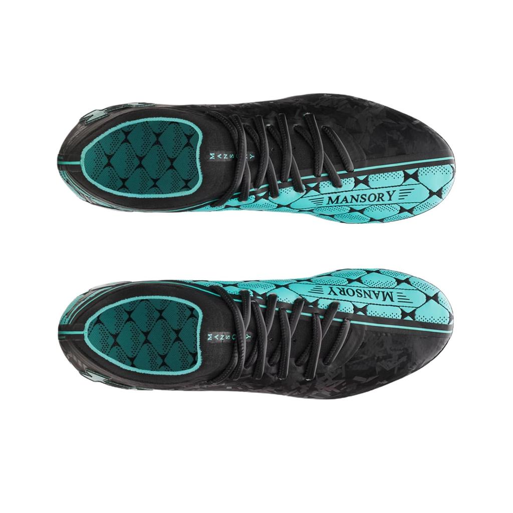 Under Armour Mansory X  Magnetico Elite 5 Comfortable Durable Soccer Shoes Men sneaker Black Blue 6001851-026