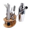 20Pcs Cocktail Shaker Set Edelstahl Vielseitig Stilvolle Look Professionelle Gemischt Getränk Cocktail