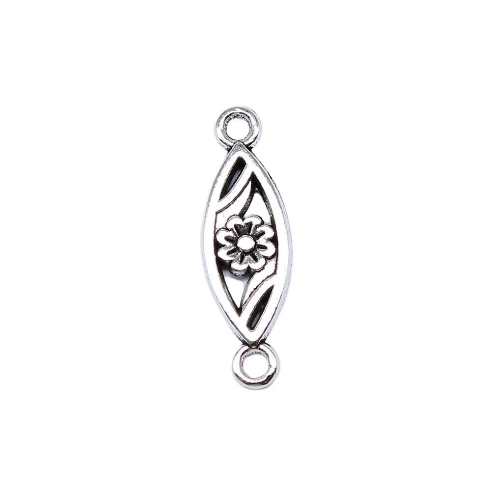 Flower Plaque Connector Components Pendant Diy Jewelry Pendants