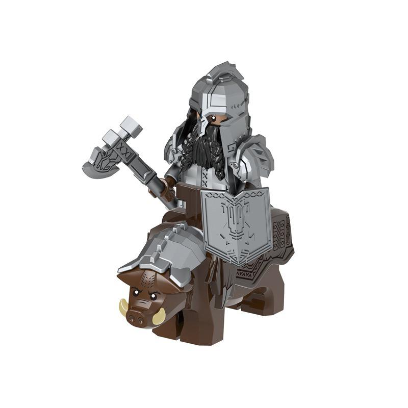 

1 шт. Середньовічні Лицарі Солдати Mini Ation lotr Фігурки Будівельні блоки Броня Щит Зброя Іграшки для дітей