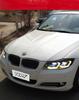 LED Projector Headlight Assembly with Bi-color DRL & Turn Signals for 05-12 BMW 3 Series E90