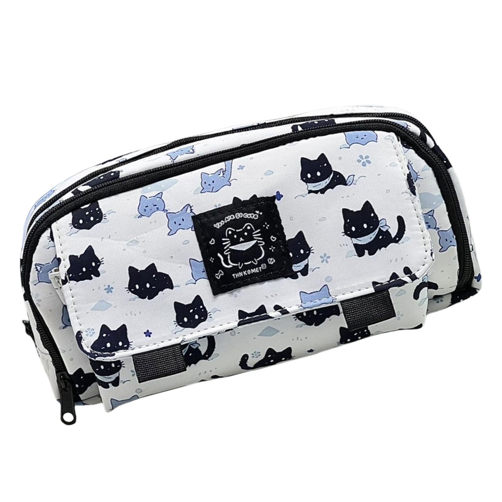 

Многофункциональный пенал большой емкости, расширяющийся пенал с несколькими отделениями, карманы для карандашей и ручек для студентов и взрослых 2