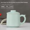 Ru Ware Ceramic Teacup with Tea & Water Separation Filter - Office Gift