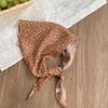 Triangle scarf scarf women's small scarf summer new breathable versatile headscarf summer pastoral headband tied hair streamer tied bag strap