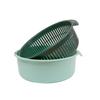 2in1 Kitchen Drain Basket Fresh Vegetable Double Layer Drain Basket  Kitchen Tools