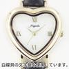 Fragola Heart Case Strap Watch Black [Follow] N00124S-1 GD/BK Women's