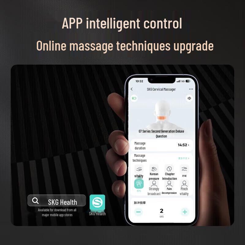 SKG G7 Series 2nd Gen Deluxe Neck Massager