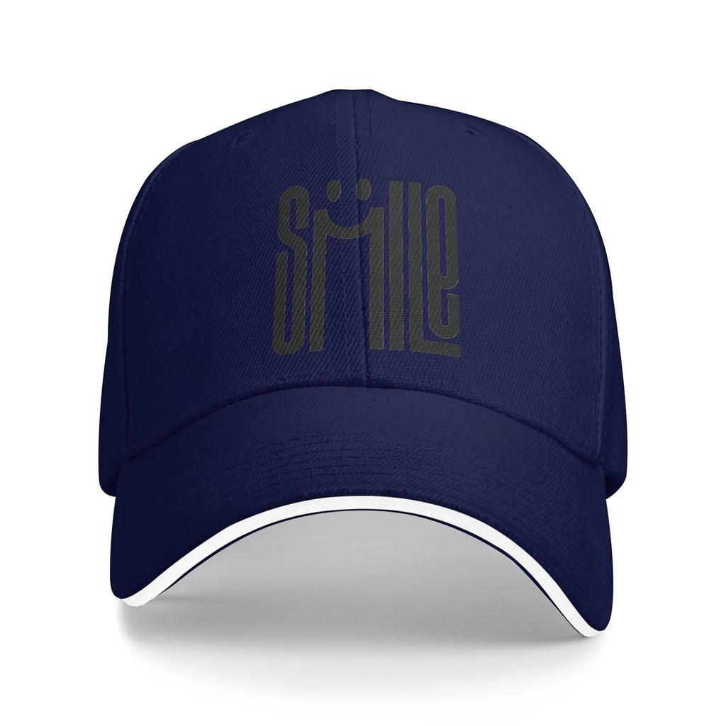 Smile Art Letter Printed Baseball Cap Be Smiling Outdoor Sport Hot Sale Trucker Hat Unisex Adult Fitted Retro Design Baseball Caps