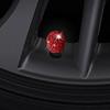 Tire Rhinestone Decor Valve Caps Diamond Bling Bling Shiny Wheel Valve Dustproof Cover Car Motorcycle Tyre Accessories Valve Stems 1