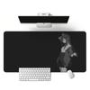 PC XL Anime Character Girl Pattern Gaming Mouspad Non Slip Rubber Base Lock Edge Laptops Gaming Desk Mat Keyboard Rug Playmat