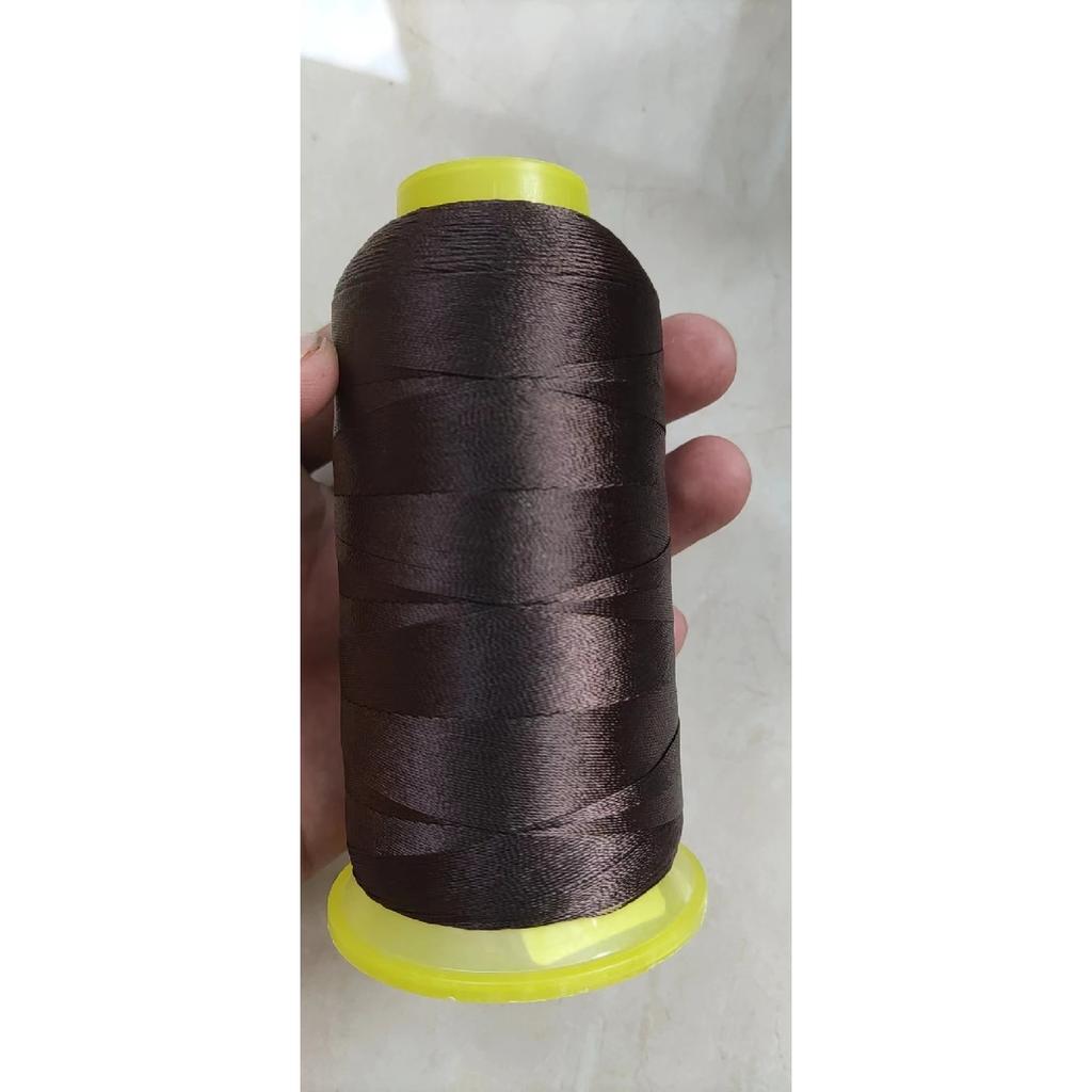 1200 Meters Strong Sewing Threads for leather/jacket 0.15mm diameter White Black High Tenacity Polyester Sewing Machine Thread