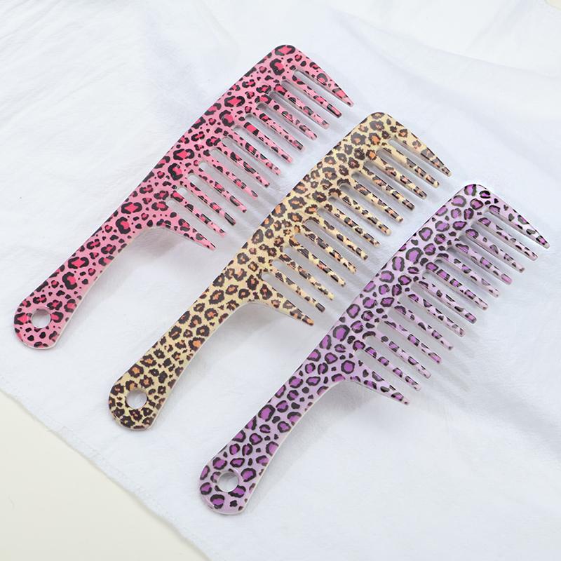 Extra-Wide Detangling Comb for Thick & Curly Hair  Smooth Frizz-Free & Knot-Free Glides Effortlessly for Silky Tangle-Free Hair