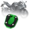 CNC Motorcycle Kickstand Foot Side Stand Enlarged Pad Support Plate