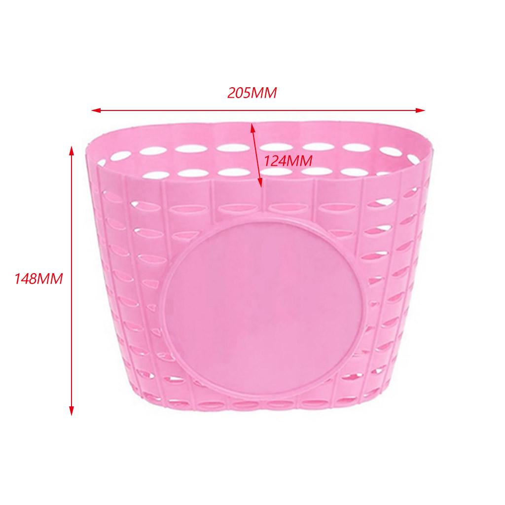 Children Bike Storage Holder Plastic Basket Front Handlebar Carrier