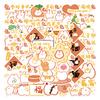 50 Photos of The New Year of The Rabbit Homophonic Tracks Graffiti Stickers Decorate Suitcase Pen Guitar Notebook Waterproof