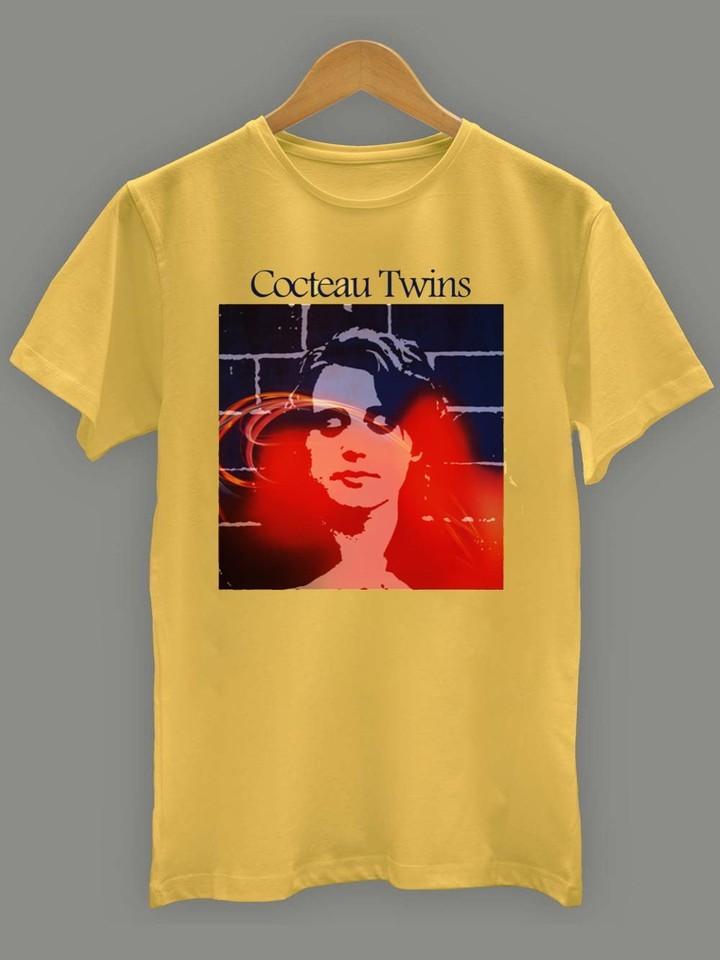 Rare Cocteau Twins Fraser Tribute vegas Yellow S-234XL Shirt E370 XL