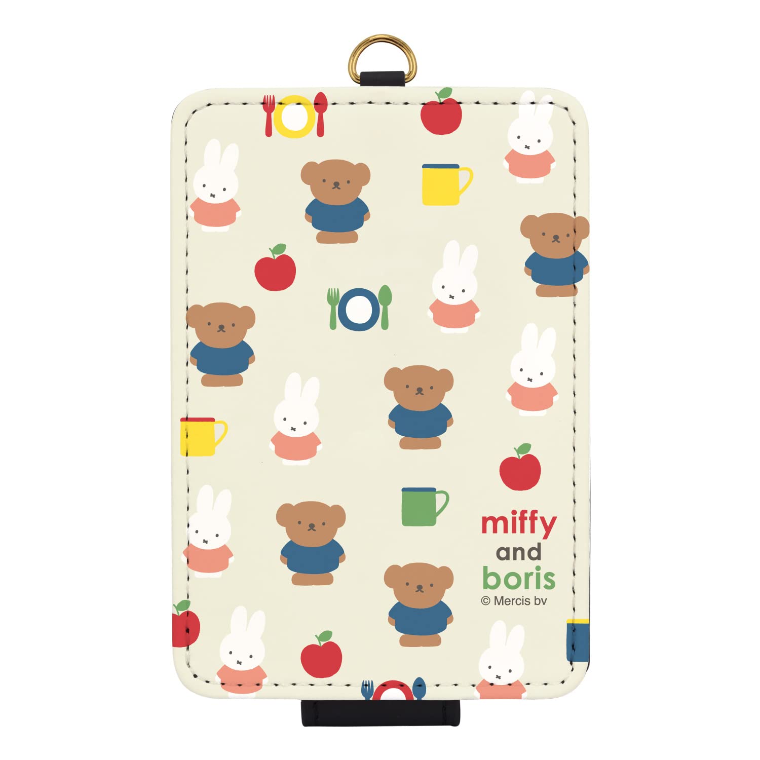 Чехол для IC-карты Miffy and Boris Gourmandies, Принт по всей поверхности, MF-326B