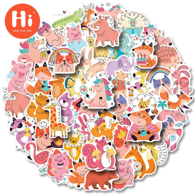 

50 шт. новые наклейки, милые наклейки для ноутбука, наклейки для мобильных телефонов