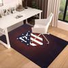 Atletico Ma-drid Crest Printed Area Rug for Office, Chair Rug, Decorative Carpet Floor Mat, Large Size Fan Gifts Christmas Gifts