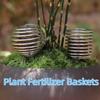 10Pcs Column Shape Plant Fertilizer Baskets Slow Release Plant Growth Box  Potted Plants