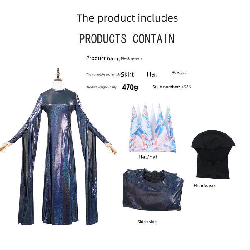 Snow White's Stepmother Evil Queen Cosplay Costume Evil Queen Role-Playing Stage Costume Cosplay Outfit