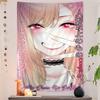 Arazzo da Parete My DressUp Darling Marin Kitagawa l'Appassionata di Cosplay Moe Decorazione Accogliente per la Stanza per i Fan di Anime Commedia Romantica