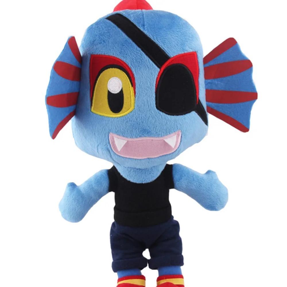 Peluche Undertale Poupées en Peluche Dessin Animé Sans Frisk Chara Peluche Douce Jouets Zombie pour Enfant Cadeau Noël Anniversaire