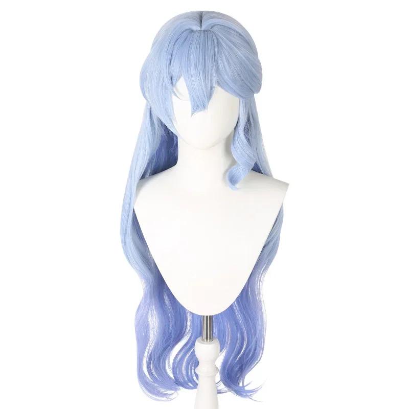 Jeu Honkai Star Rail Robin Perruque Cosplay Jeu Robin Cosplay Cheveux Synthétiques Femmes Longue Perruque Fête d'Halloween white
