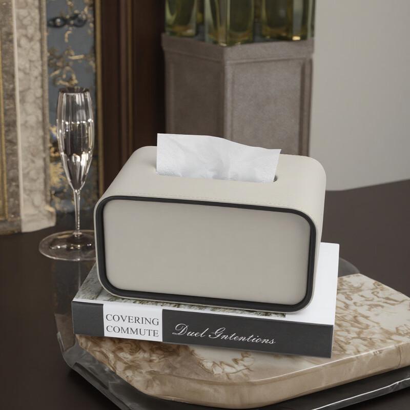 Handon Oval Tissue Box & Storage Organizer