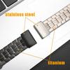 26mm Titan Metallarmband für Garmin Fenix 8 51mm 7X 6X Pro 5X Puls 3HR Tactix 7/Pro Herren Quick Fit Band für Garmin Enduro 3 2 1