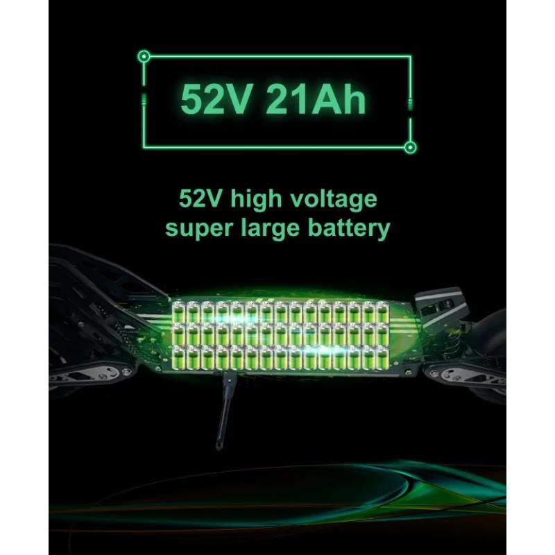 DT10 E-Scooters Peak 1400W Motor 48V 15.6AH  Battery Dual Suspension Electric Scooter 10-Inch Tire Fold Off-Road Scooters Electric