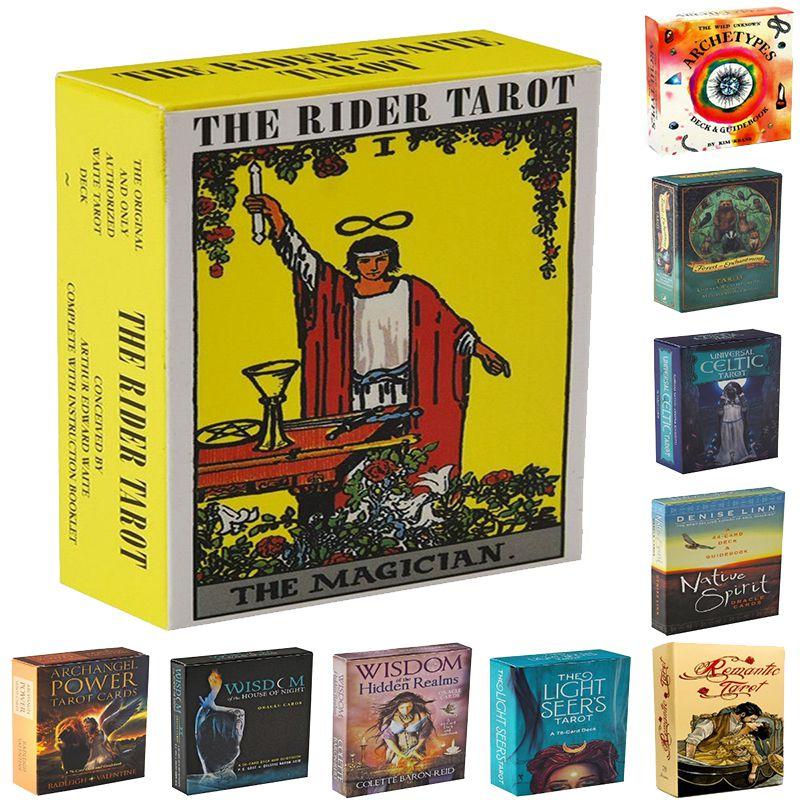 Card Tarot Deck Oracle Board Game Party Witch Wisdom Rider Spirit Celtic Prince