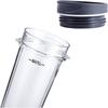 16oz Blender Cup Ninja-Single Serve Cup with Lid and Seal Lid Plastic Juicer Cup Drinking Bottle Travel Drinking Jars