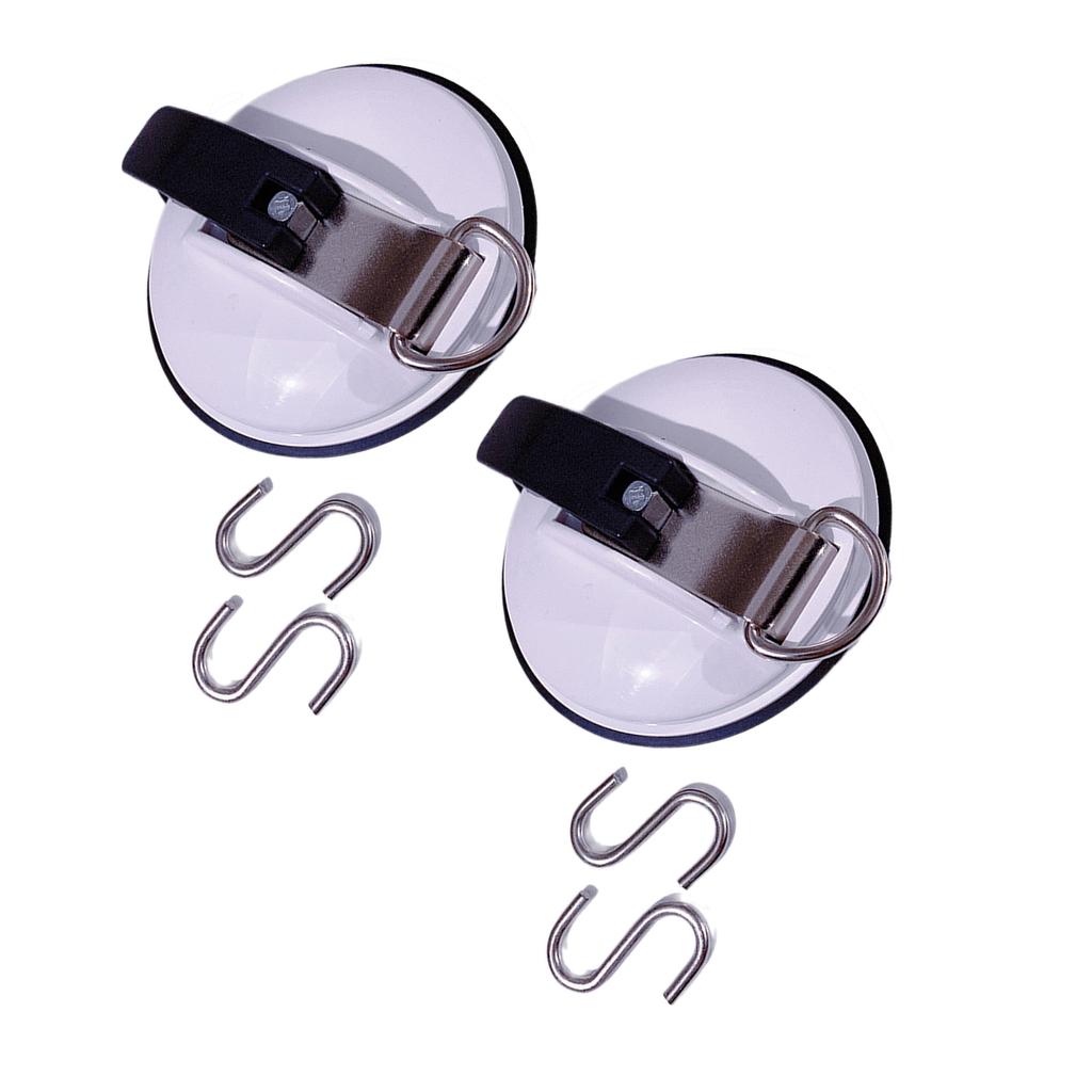 Vacuum Suction Cup Hook for Campers & Traveler Car Tents and Awnings Heavy Duty Stable Multifunctional Easy To Install