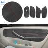 Suede Leather Red Line Car Accessories Door Panel Armrest Cover Trim For VW Golf 4 MK4 Bora Jetta 1998 - 2005 Only LHD 4