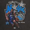 Kith For NBA All-Star Orlando Magic Tracy Mcgrady Vintage Tee Black Men Tops KHM034952-001