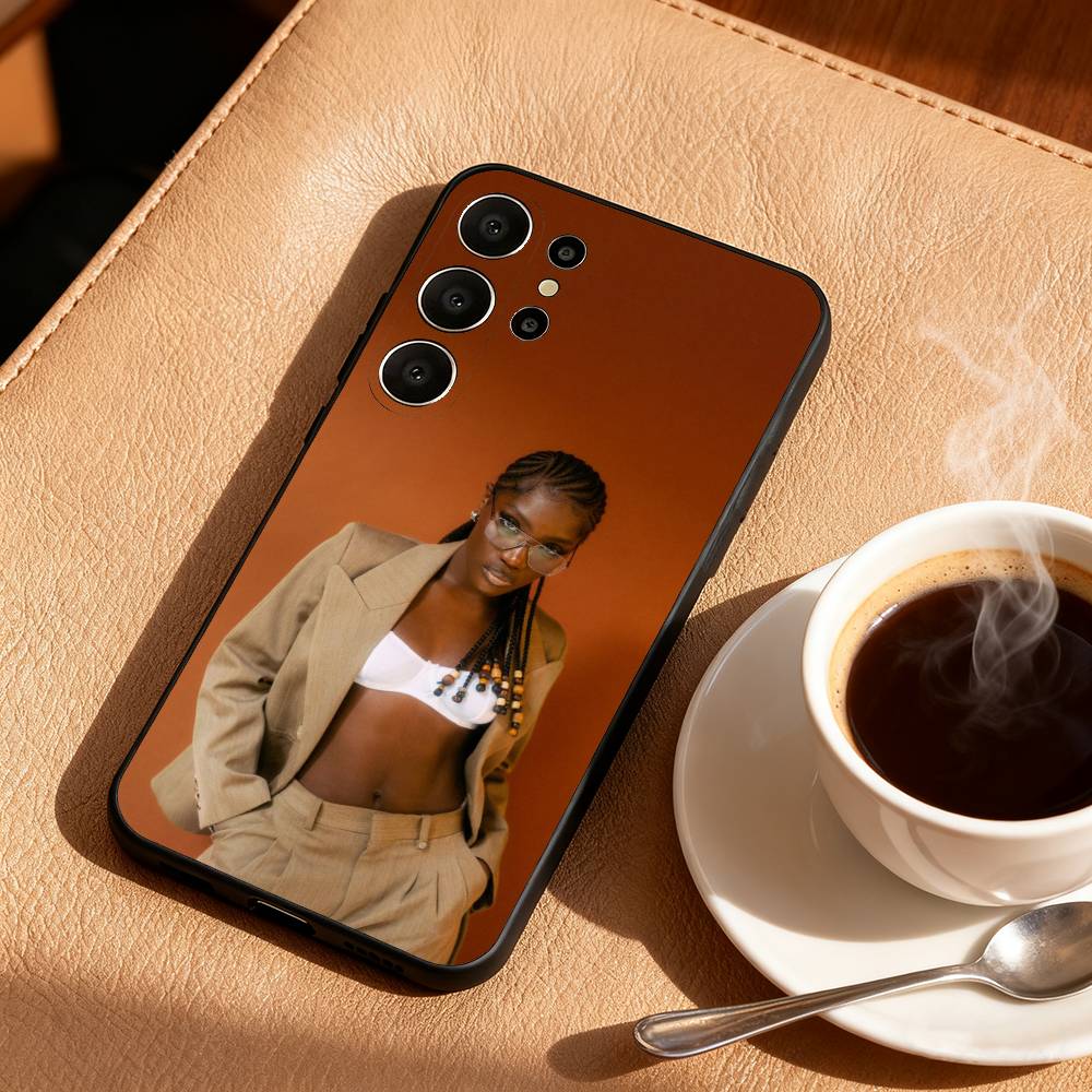 Rapper D-Doechii Phone Case For Samsung S26,S25,24,23,22,30,21,10,9,Ultra,Plus,Lite,FE Soft Black Case