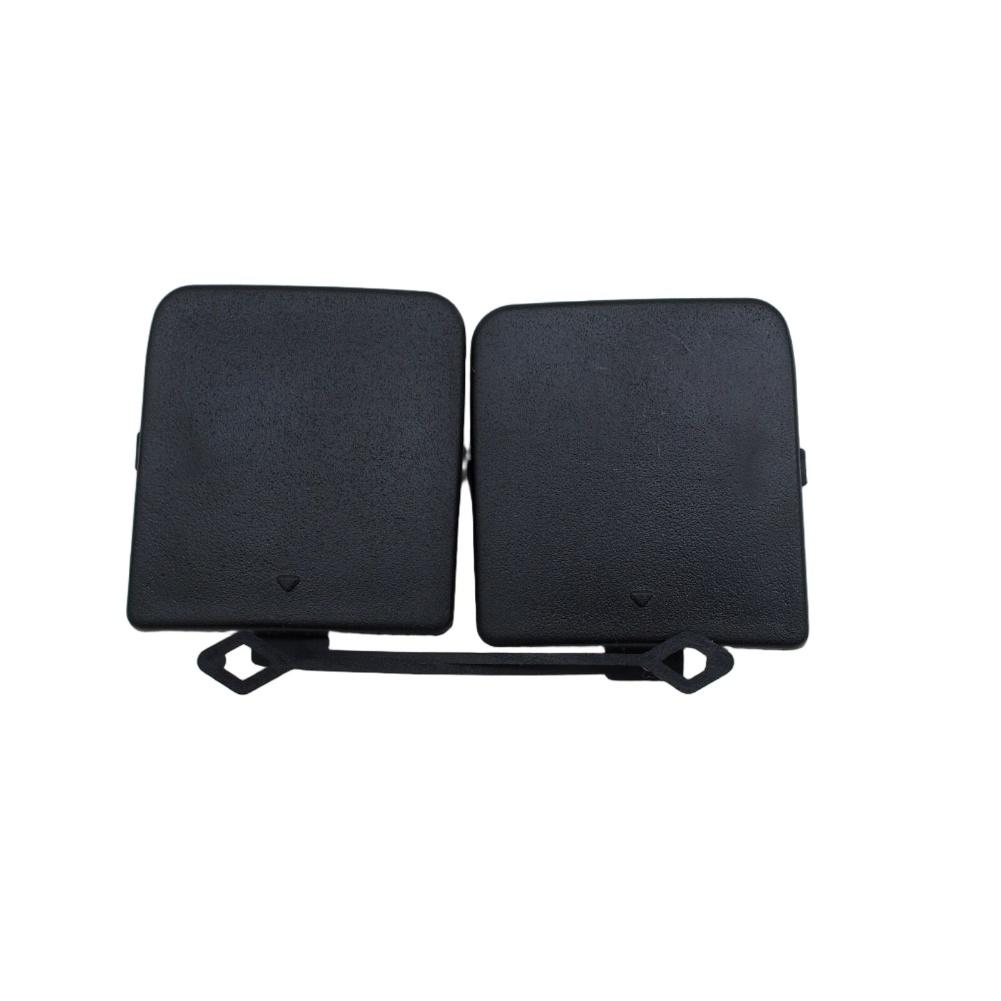 Tow Hook Cover Replacement for BMW For X1 For E84 Model Years 2009 to 2012 Black ABS OEM 51122990609 51122990610