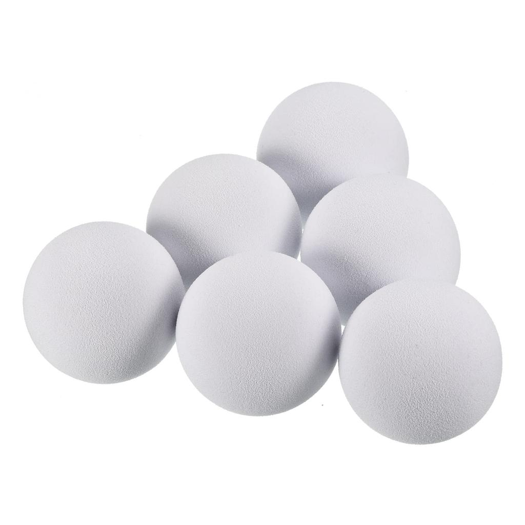 PATIKIL Golf Foam Balls, Pack of 10, EVA Sponge, 42mm Outer Diameter, for Exercise, Flight, Swing Practice, Outdoor & Indoor Training, White